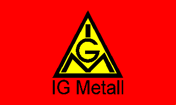 Industrial Metal Union (Germany) - Fahnen Flaggen Fahne Flagge